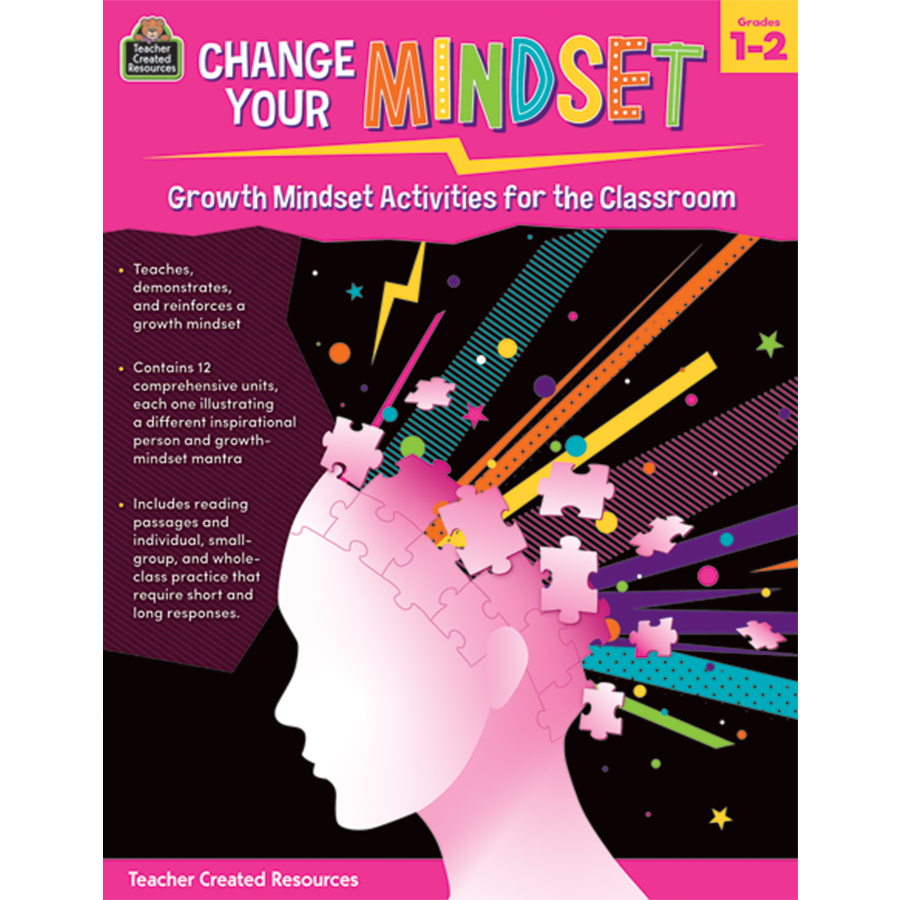 Picture of Teacher Created Resources TCR8309 Growth Mindset Books for Classroom Grade 1-2