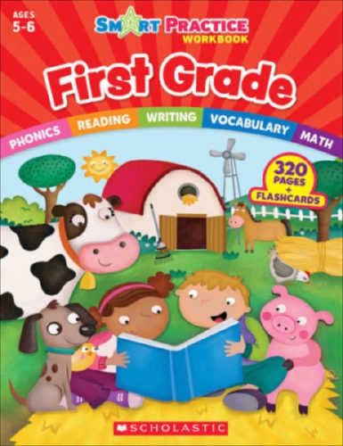 Picture of Scholastic Teaching Resources SC-586252 Smart Practice Workbook for Grade 1