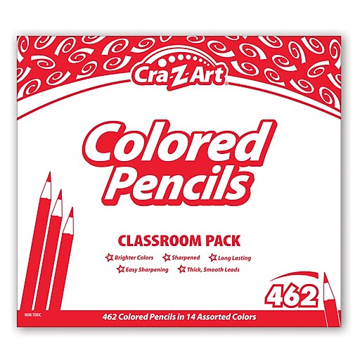 Picture of Larose Industries CZA740021 Colored Pencil Class Pack&#44; Assorted Color - Case of 462