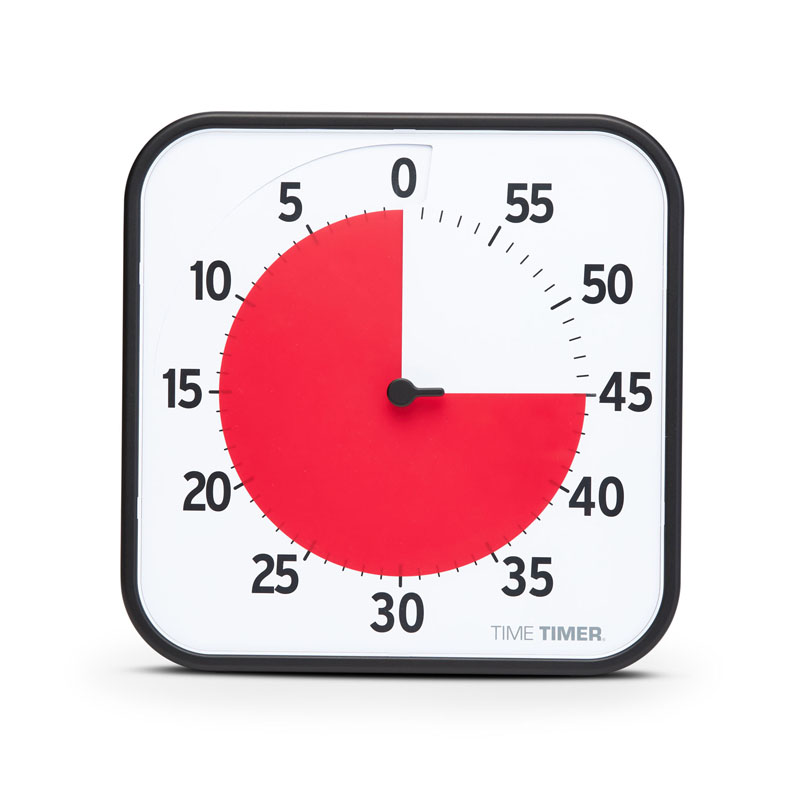 12 in. Original Timer, Black - Large