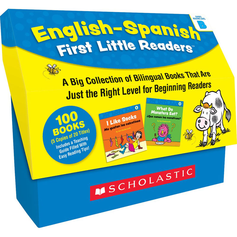 Picture of Scholastic Teaching Resources SC-866804 English-Spanish First Little Readers Level B Books&#44; Multi Color