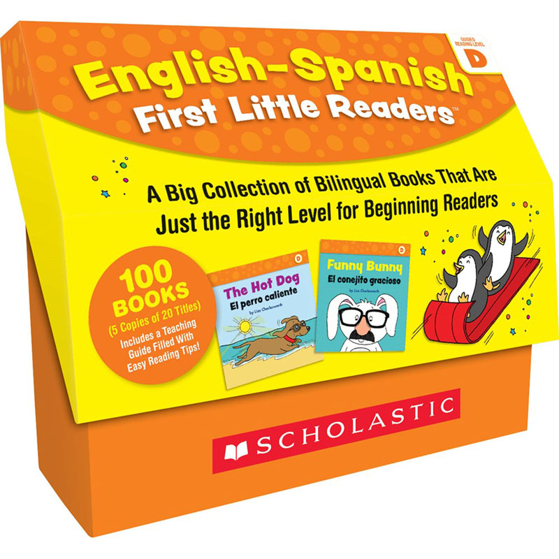 Picture of Scholastic Teaching Resources SC-866806 English-Spanish First Little Readers Level D Books, Multi Color