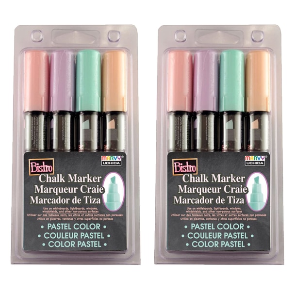 Bistro Chalk Chisel Markers - Set of 2