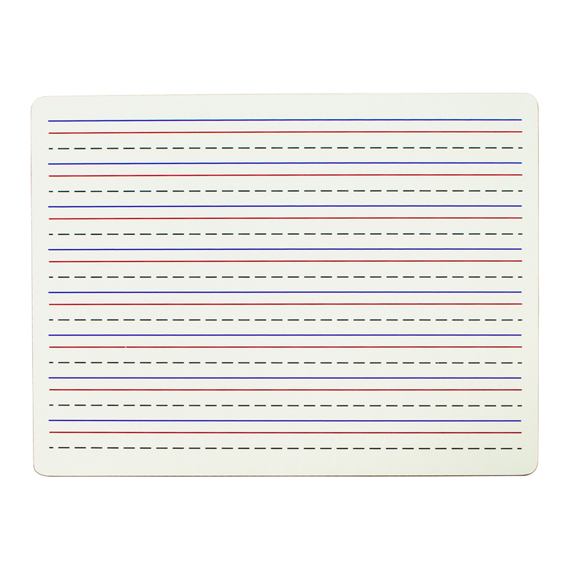 Picture of C-Line Products CLI40660 Dry Lined One Side Erase Paddles for Grade 1 Plus&#44; White