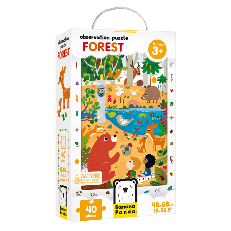 Picture of Banana Panda BPN33667 Observation Forest Puzzle&#44; Multi Color