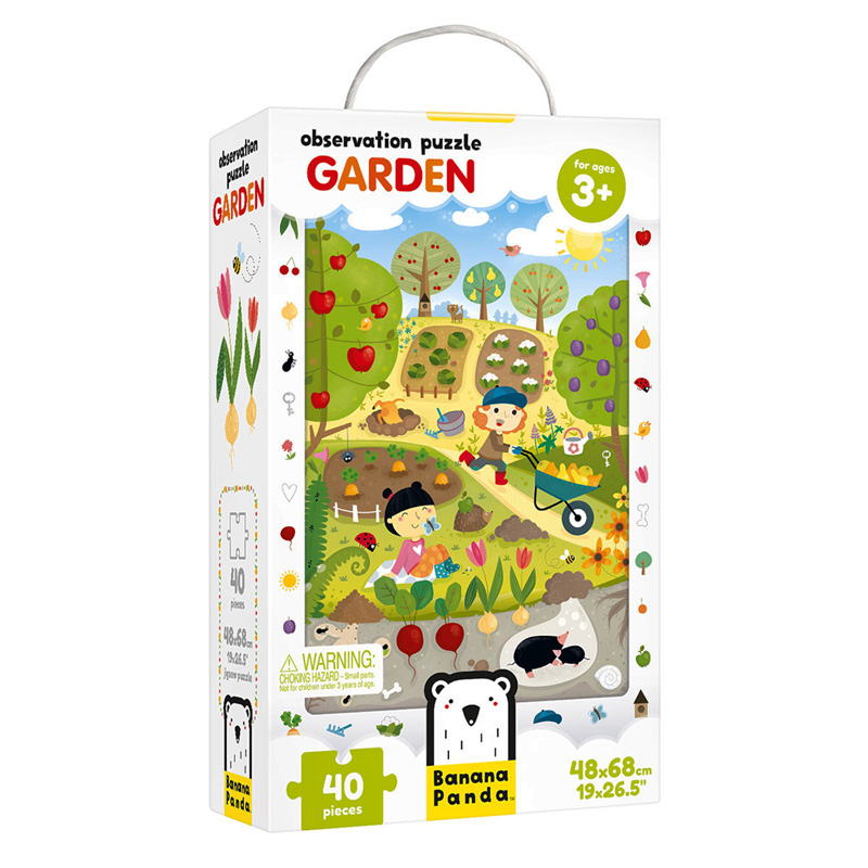 Picture of Banana Panda BPN33682 Observation Garden Puzzle&#44; Multi Color