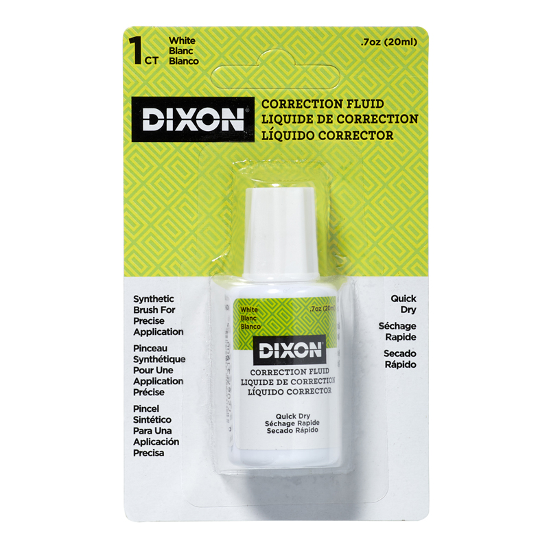 Picture of Dixon Ticonderoga DIX31901 7 oz Correction Fluid for Grade 4-12&#44; White