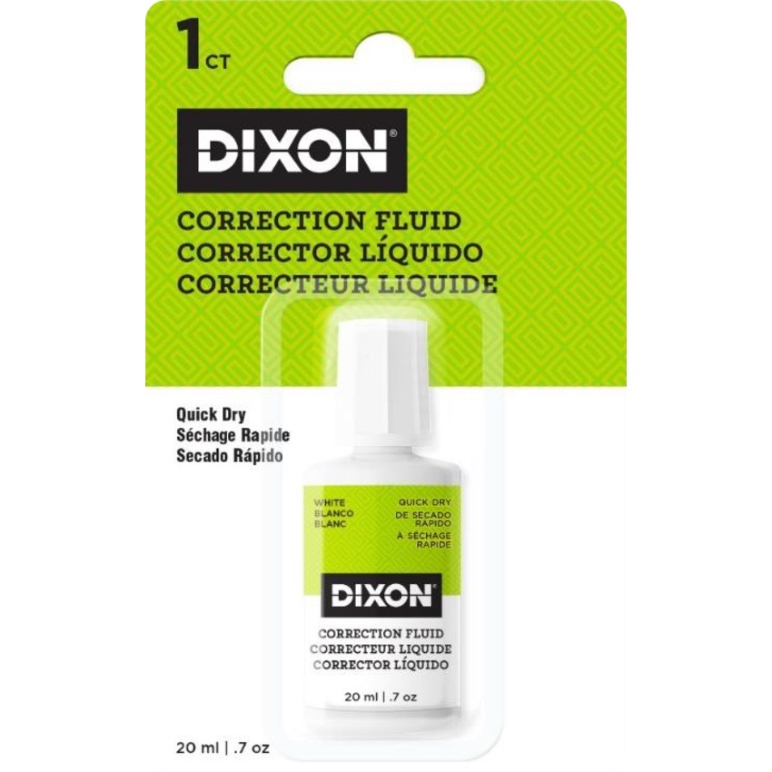 Picture of Dixon Ticonderoga DIX31900-24 7 oz Correction Fluid for Grade 4-12&#44; White - 24 Each