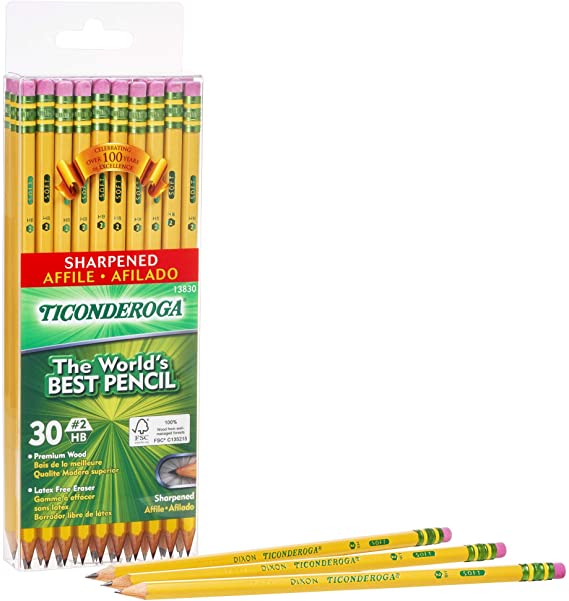 Picture of Dixon Ticonderoga DIX13110-6 Ticonderoga Doodle Pencils for Grade K-12&#44; Yellow - Pack of 6 - Pack of 10