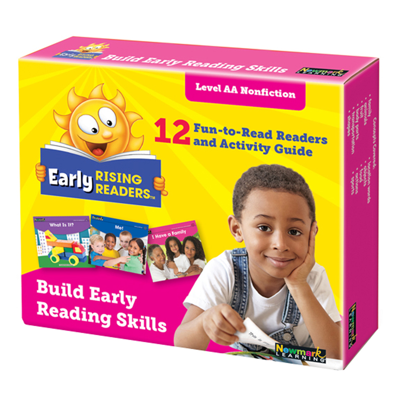 Picture of Newmark Learning NL-5922 Early Rising Readers Nonfiction Level AA Book Set for Grade PK-1&#44; Multi Color