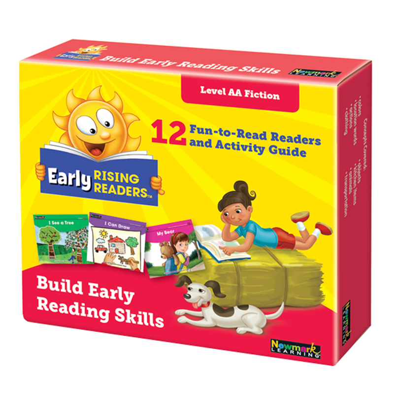 Picture of Newmark Learning NL-5923 Early Rising Readers Fiction Level AA Book for Grade PK-1, Multi Color - Set of 2