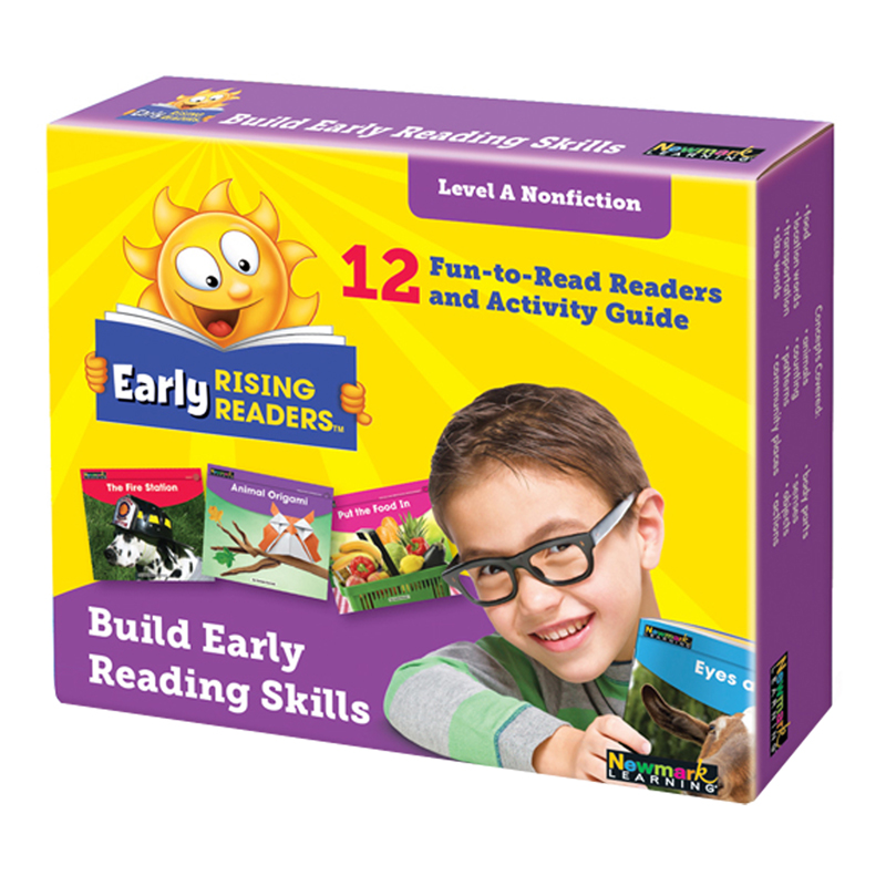 Picture of Newmark Learning NL-5924 Early Rising Readers Nonfiction Level A Book for Grade PK-1, Multi Color - Set of 3