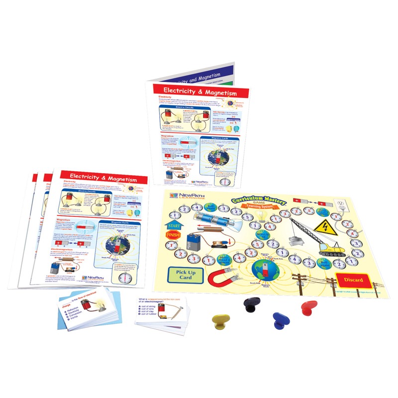 Picture of New Path Learning NP-246949 Electricity & Magnetism Learning Center Book for Grades 3-5&#44; Multi Color