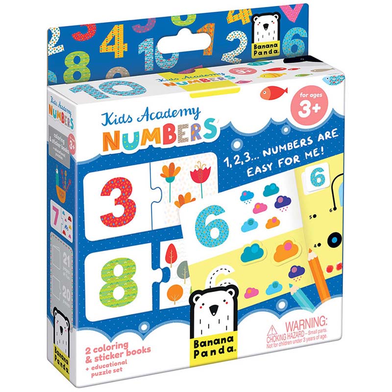 Picture of Banana Panda BPN77372 Kid Academy Numbers Pack&#44; Multi Color