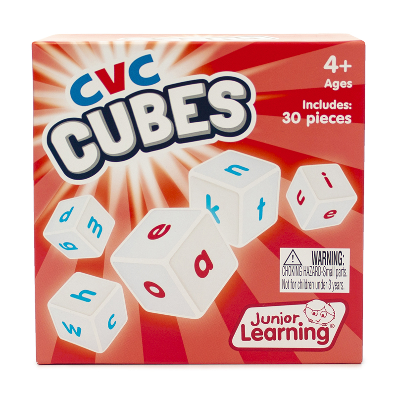 Picture of Junior Learning JRL643 CVC Cubes for Kids Learning&#44; Multi Color