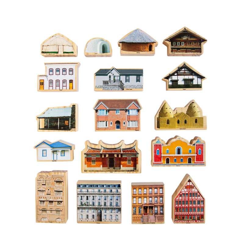 Picture of Learning Advantage CTUFF467 Where I Live&#44; Multi Color - Set of 17
