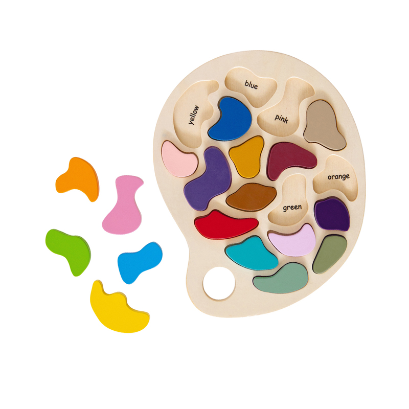 Picture of Learning Advantage CTUFF456 Artist Palette Puzzle&#44; Multi Color