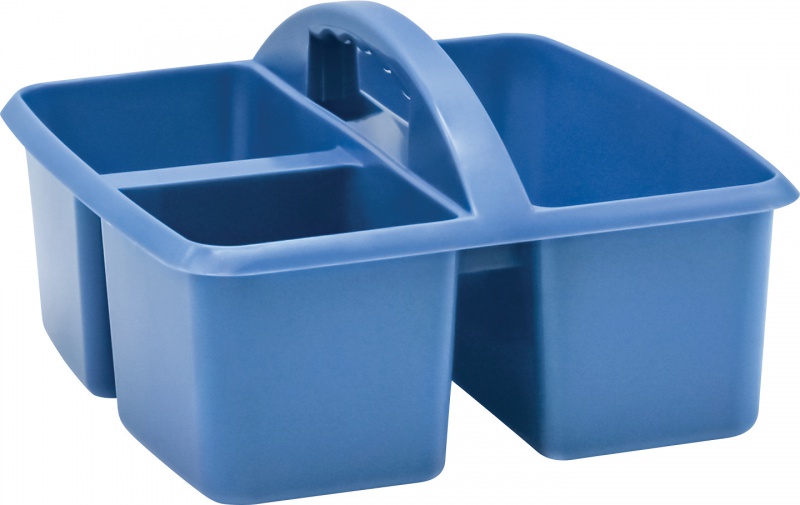 Picture of Teacher Created Resources TCR20443 Plastic Storage Caddy&#44; Slate Blue