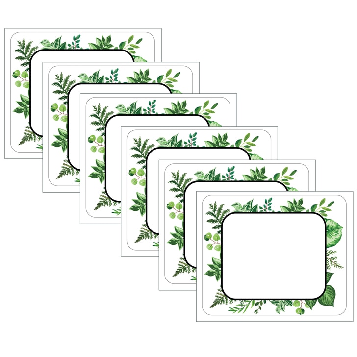 Picture of Carson Dellosa Education CD-150078-6 Simply Boho Leaves Name - Pack of 6