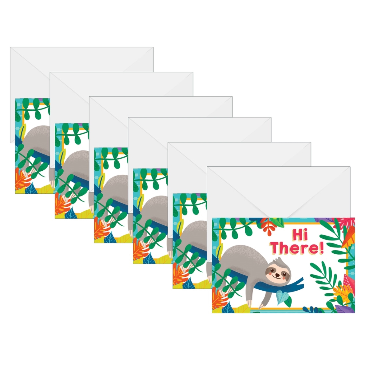 Picture of Carson Dellosa Education CD-151106-6 One World Note Cards - Pack of 6