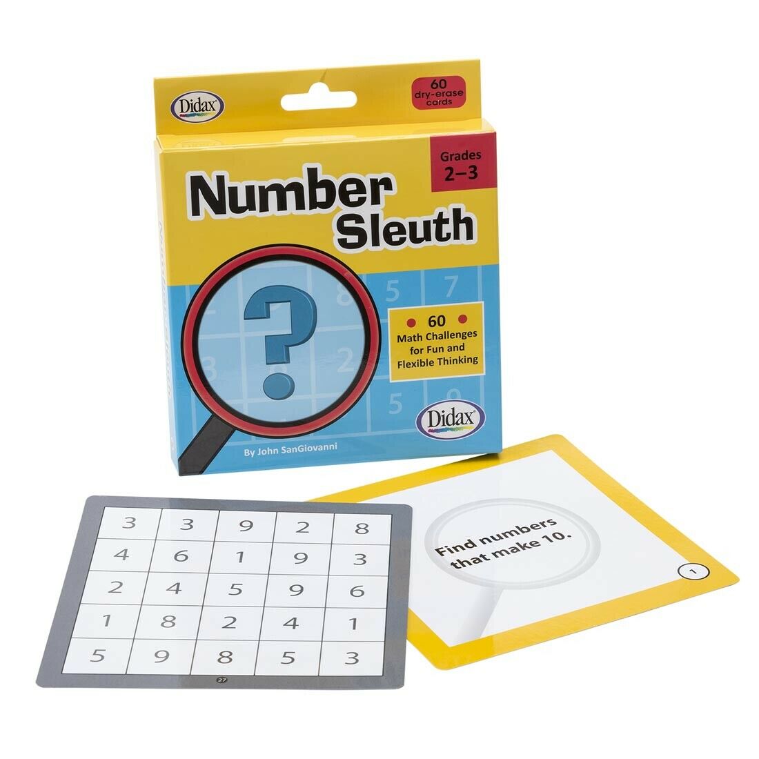 Picture of Didax DD-211744 GR 2-3 Number Sleuth Fluency Number Sense through Puzzle & Play