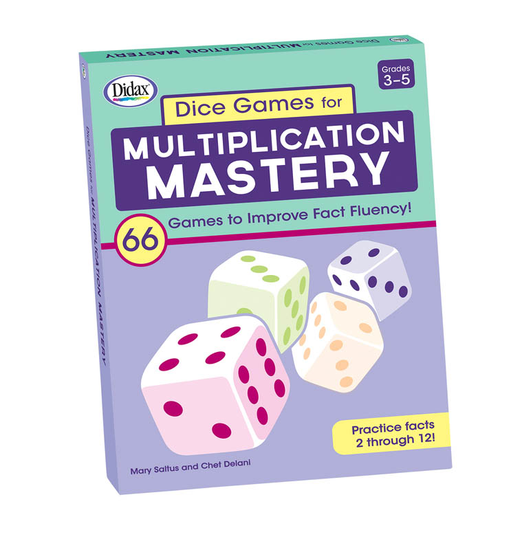 Picture of Didax DD-211885 Dice Games for Multiplication