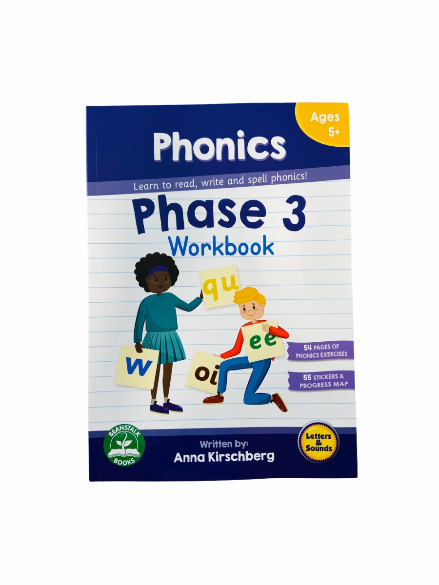 Picture of Junior Learning JRLBB120 Phase 3 Phonics Workbook