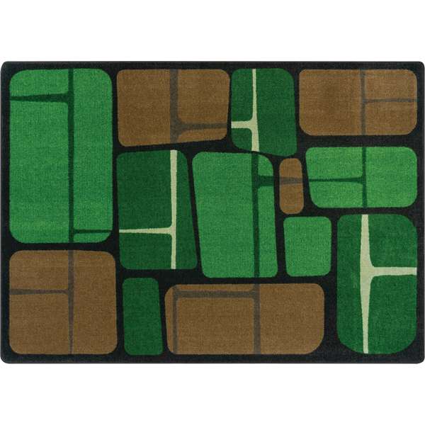 7 ft. 8 in. x 10 ft. 9 in. Meadow Rectangle Biostones Rug