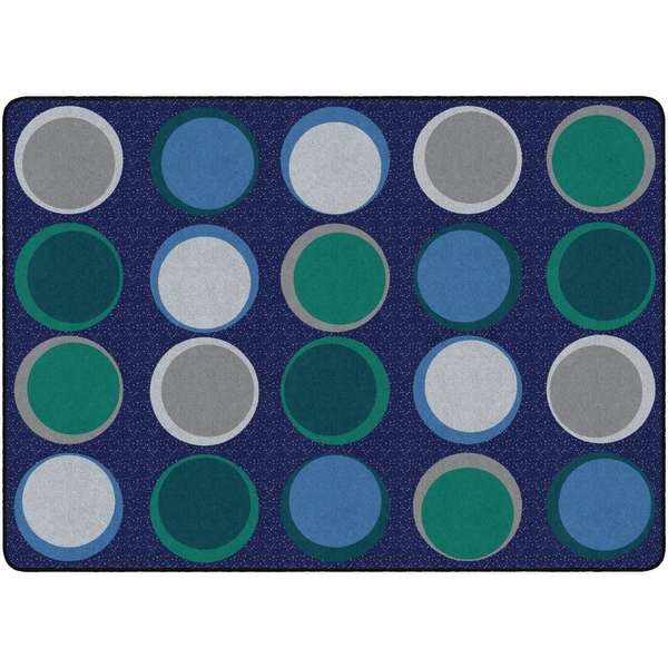 5 ft. 4 in. x 7 ft. 8 in. Meadow Oval Biostones Rug