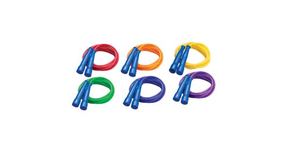Picture of Tops Products OFX04736-12 9 ft. Champion Sports Licorice Plastic Speed Rope&#44; Assorted Color - Pack of 6