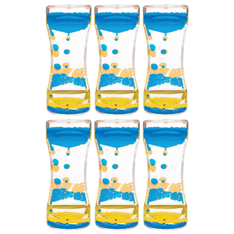 Picture of Teacher Created Resources TCR20965-6 Liquid Motion Bubbler&#44; Blue & Yellow - Pack of 6