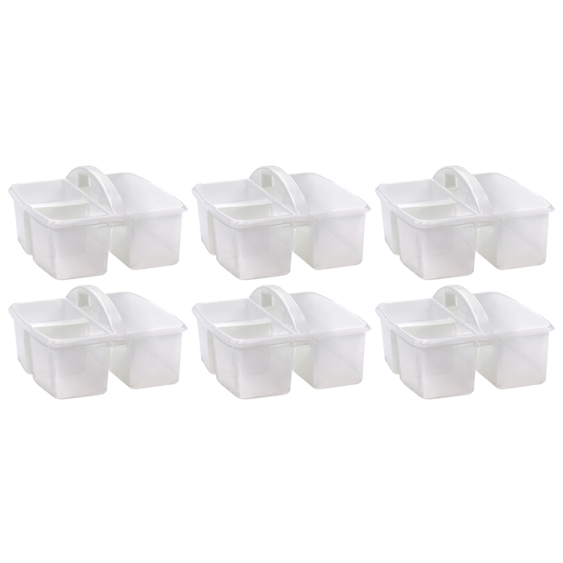 Picture of Teacher Created Resources TCR20455-6 Plastic Storage Caddy&#44; Pack of 6
