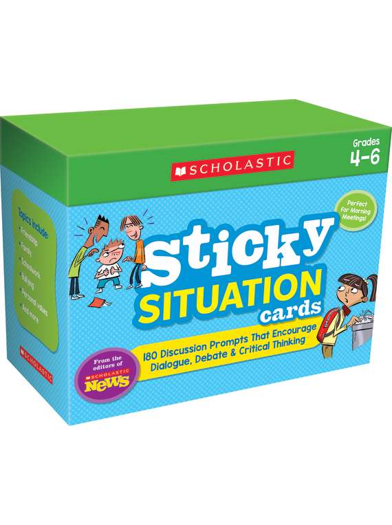 Sticky Situation Card, Multi Color