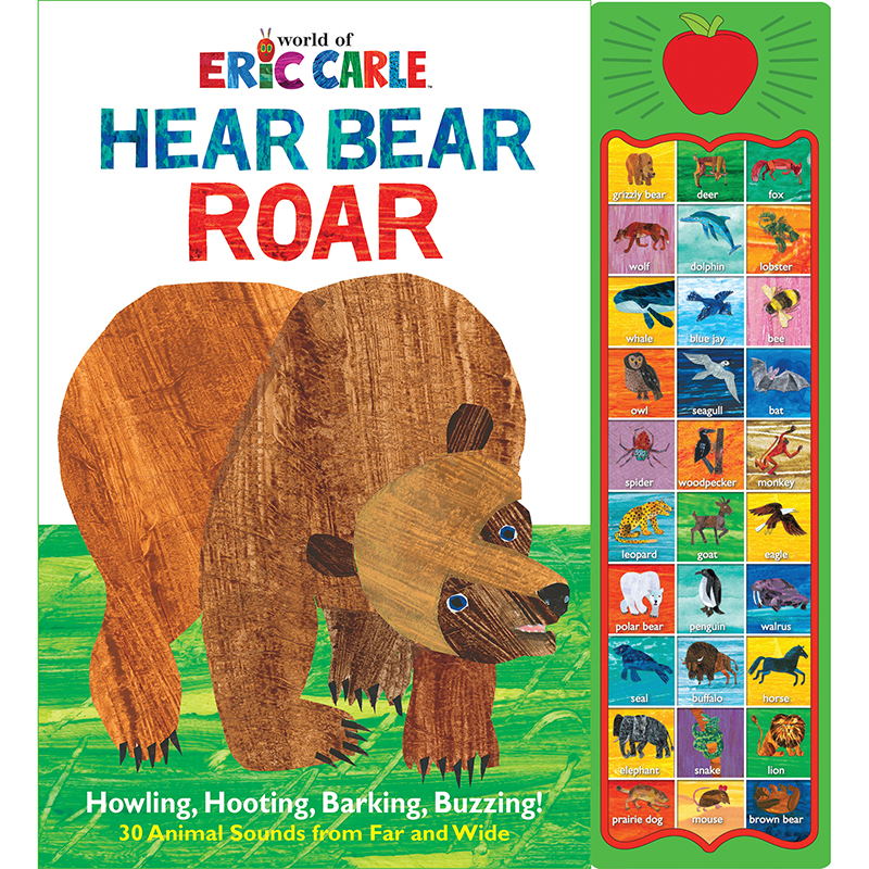Picture of Hachette Book Group PHN9781450874779 The World of Eric Carle HearBear Roar Book, Multi Color