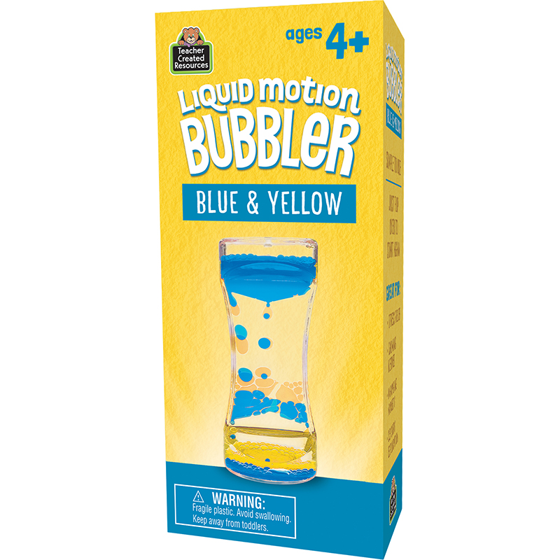 Picture of Teacher Created Resources TCR20965 Liquid Motion Bubbler&#44; Blue & Yellow
