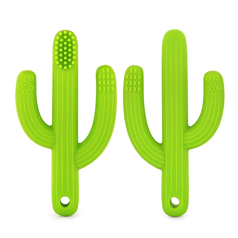 Picture of The Pencil Grip TPG437-3 Cactus Toothbrush Teether - Pack of 3