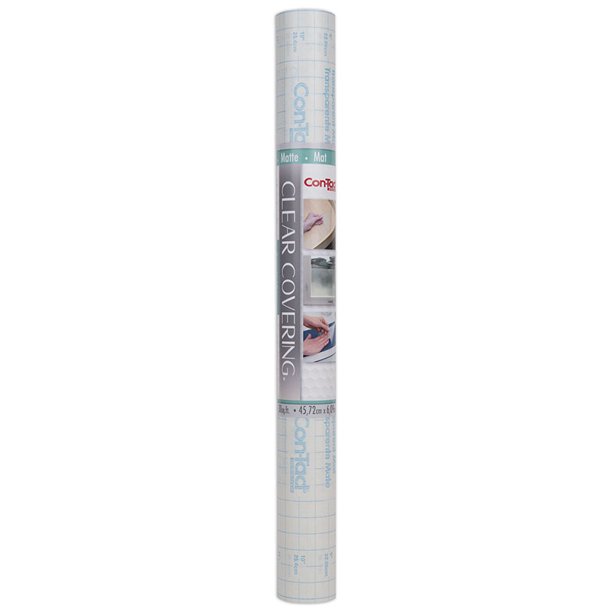 18 x 16 ft. Adhesive Roll, Matte Clear - Pack of 2