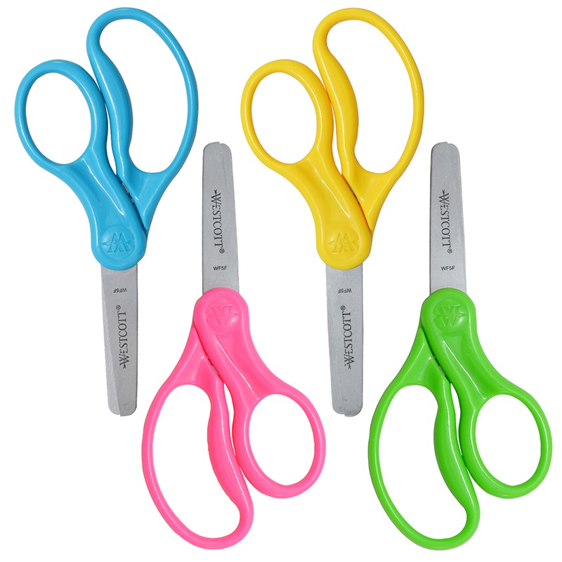 Picture of Acme United ACM13168-3 5 in. Kids Blunt Scissors - Pack of 2 - 3 per Pack