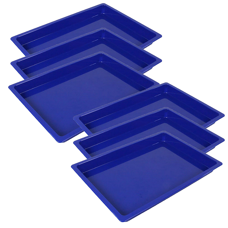 Picture of Romanoff Products ROM36804-6 Medium Creativitray - Blue - Pack of 6