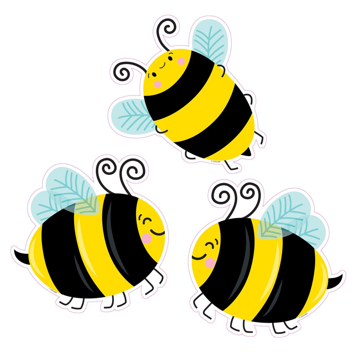 Picture of Creative Teaching Press CTP10625 6 in. Busy Bees Designer Cut-Outs