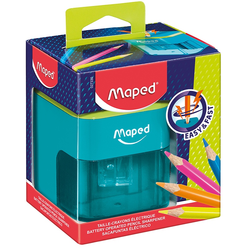 Picture of Maped Helix USA MAP027330 1-Hole Battery Power Pencil Sharpener