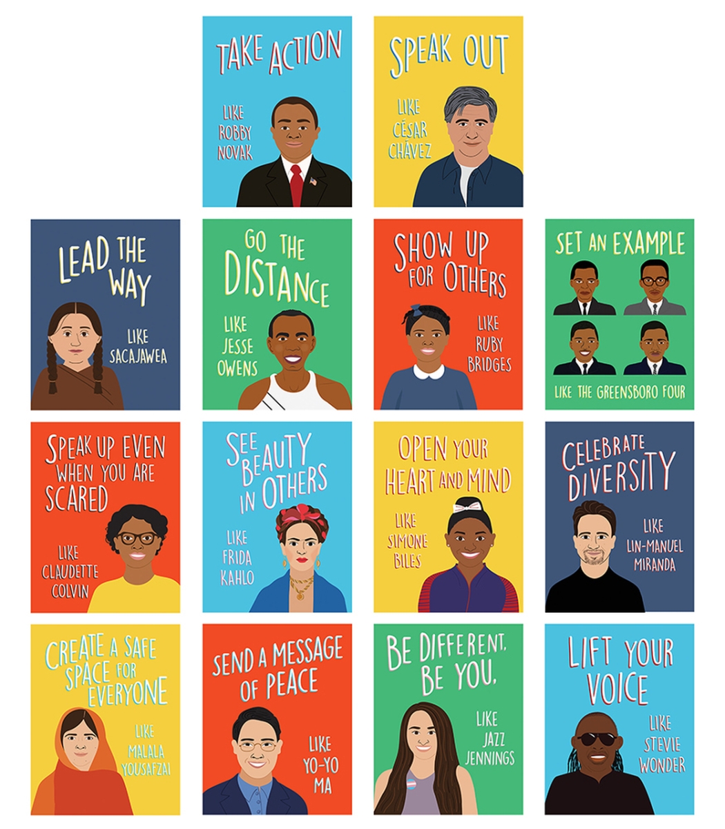 Picture of Carson Dellosa Education CD-106061 Mini Posters Be an Ally Like Me Poster Set