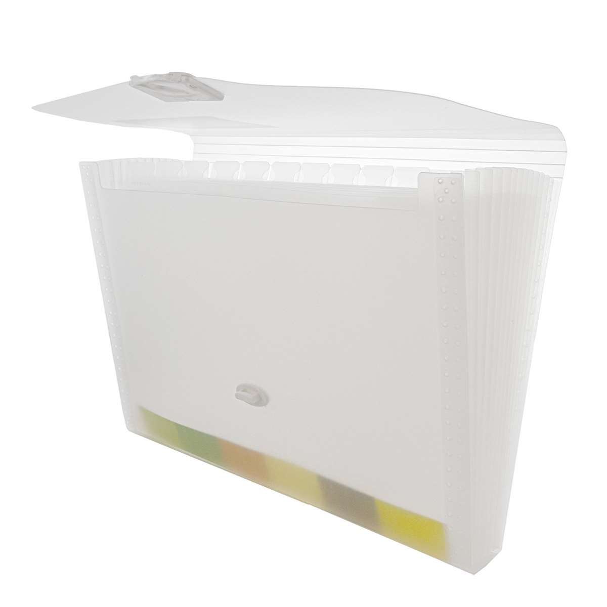 Picture of Bazic Products BAZ3173-3 Translucent 13 Pockt Expanding File - Case of 3