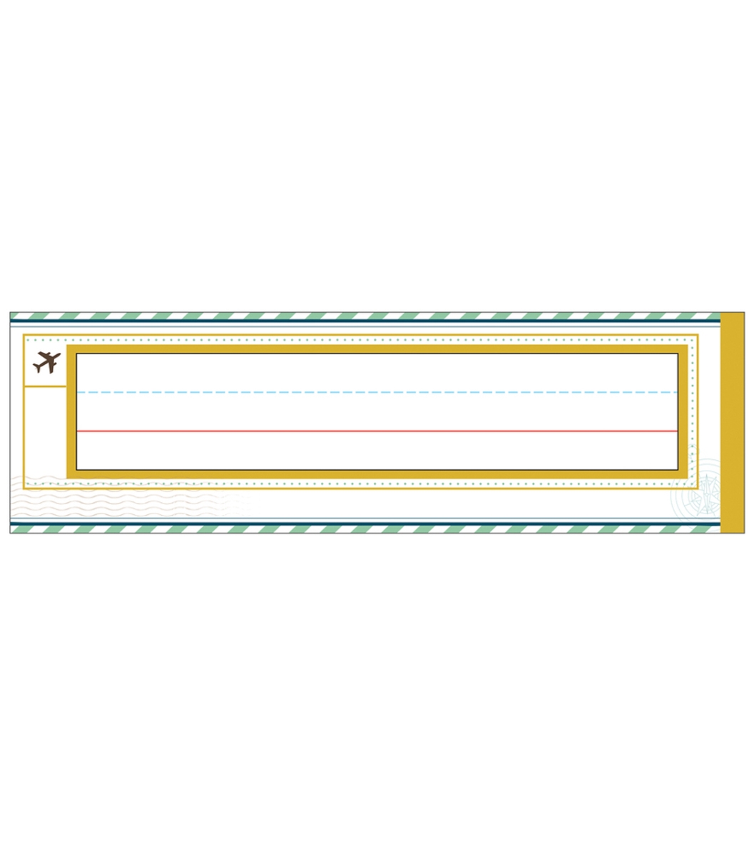Lets Explore Nameplates - Pack of 6