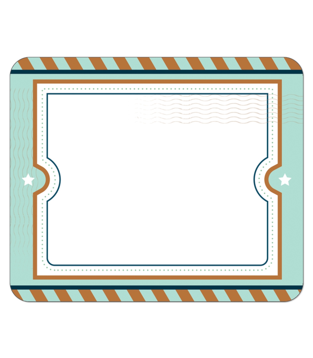 CD-150087-6 Lets Explore Name Tags - Pack of 6