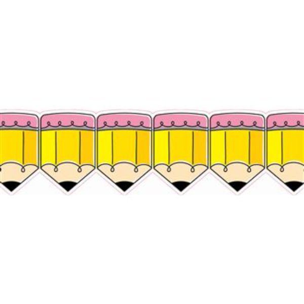 Doodle Pencils EZ Border - Pack of 3