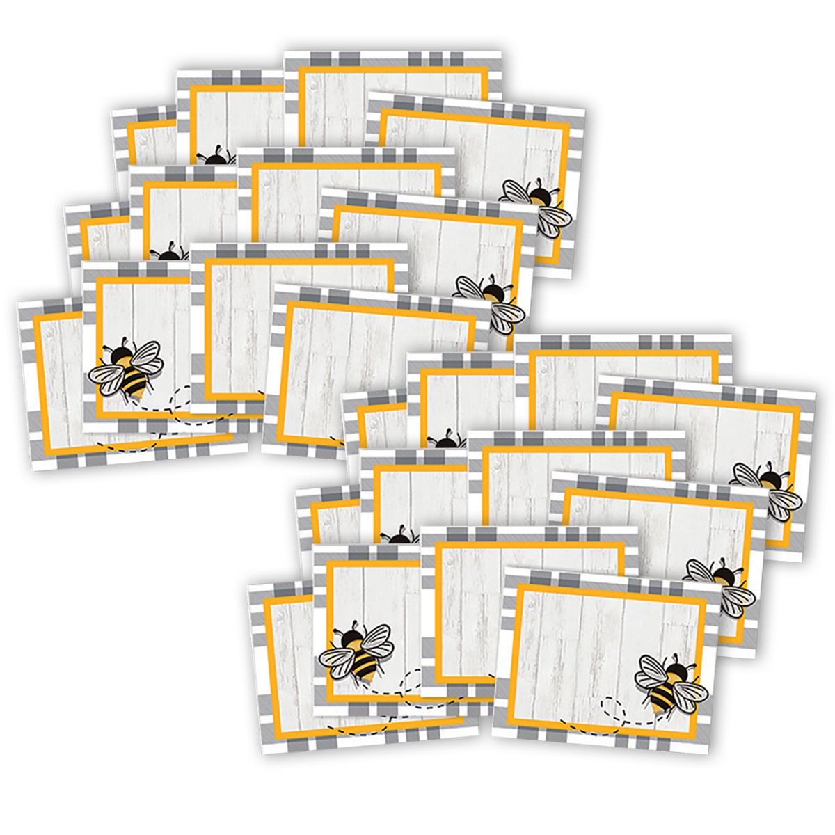 The Hive Self-Adhesive Name Tags - Pack of 6