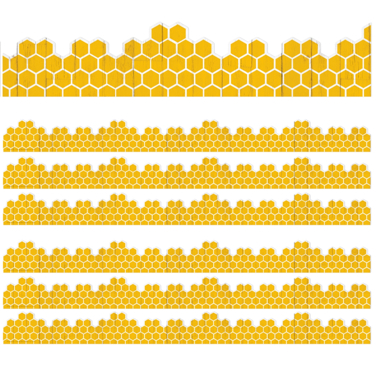 The Hive Honeycomb Extra Wide Deco Trim - Pack of 6