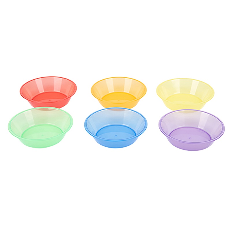 Picture of Learning Advantage CTU73117 Translucent Color Sortng Bowls - Set of 6