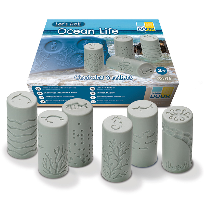 Lets Roll Ocean Life Rollers, Set of 6